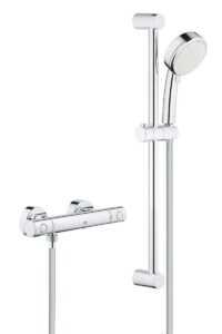 Sprchová batéria Grohe GROHTHERM 800 so sprchovacím setom 150 mm chróm 34768000