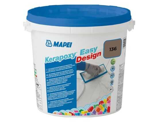 Škárovacia hmota Mapei Kerapoxy Easy Design bahno 3 kg R2T MAPXED3136