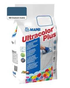 Škárovacia hmota Mapei Ultracolor Plus oceľovo modrá 5 kg CG2WA MAPU169