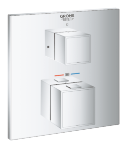 Termostat Grohe Grohtherm Cube bez podomietkového telesa chróm 24153000