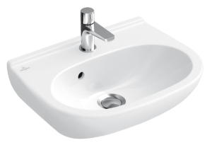 Umývadielko Villeroy & Boch O.Novo 45x35 cm otvor pre batériu uprostred 53604501