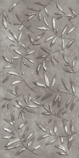 Dlažba Fineza Fiore foliage dark 60x120 cm FIO900K