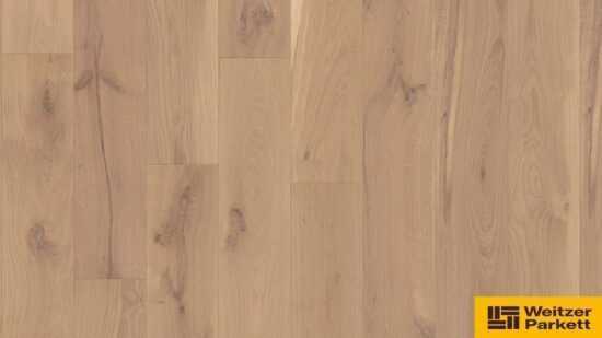 Drevená lakovaná podlaha Weitzer Parkett Oak Kaschmir 11mm 64821