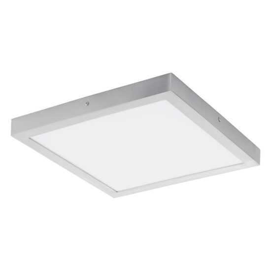 Led osvetlenie Eglo Fueva 40x3 cm plast strieborná 97269