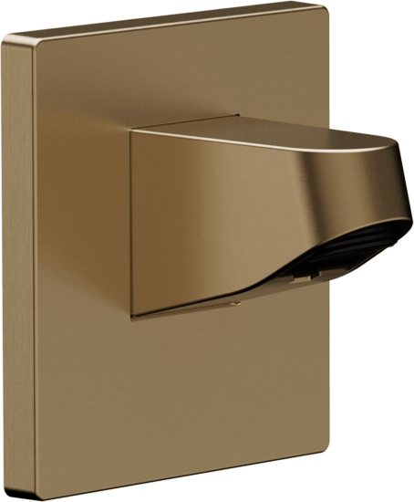 Sprchové rameno Hansgrohe Pulsify na stenu kartáčovaný bronz 24139140