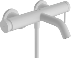 Vaňová batéria Hansgrohe Tecturis S bez sprchového setu 150 mm matná biela 73422700