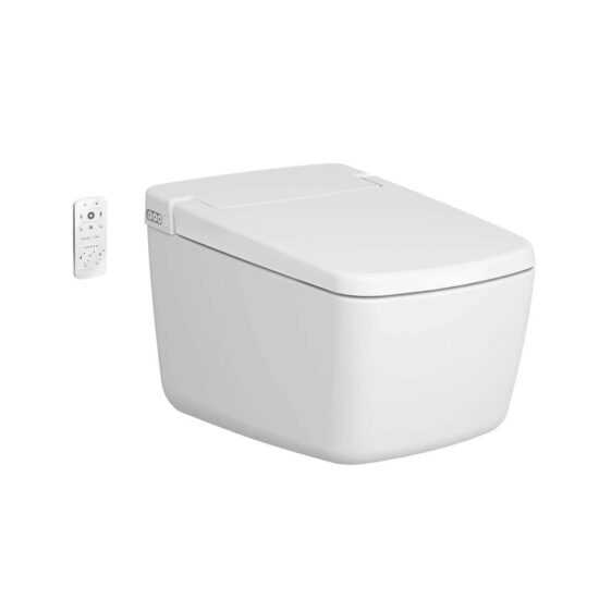 WC s bidetom závesné Vitra V-Care Prime 7231B403-6216