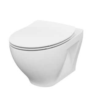 Wc s doskou softclose závesné Cersanit Moduo so zadným odpadom K701-147-ECO