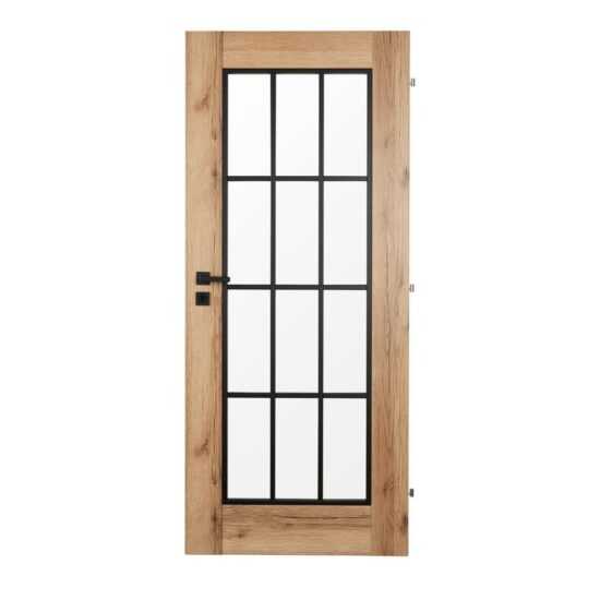 Interiérové dvere Naturel Zaria pravé 80 cm dub natura ZARIA5CPLDN80P