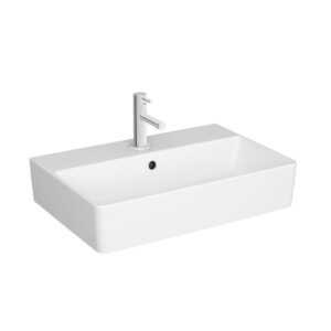 Závesné umývadlo VitrA Nuo 60x40 cm otvor pre batériu uprostred 7435-003-0001